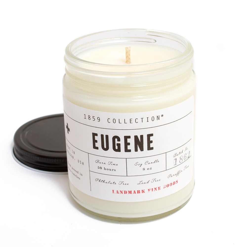 PNW/Oregon Spirit, Landmark Fine Goods, Candles, Home & Auto, 8 ounce, Eugene, 403728